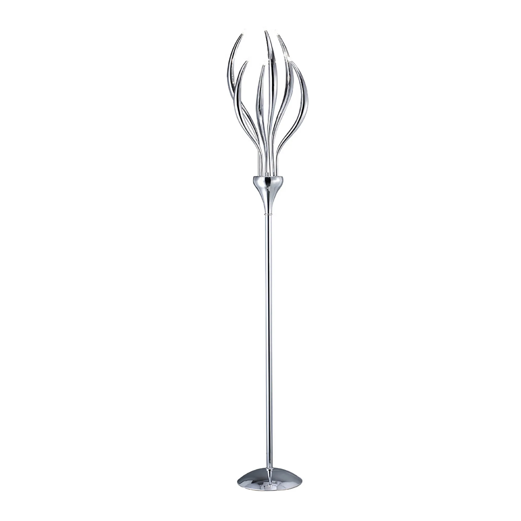 Llamas Polished Chrome Floor Lamps Diyas Multi Head Floor Lamps Llamas Polished Chrome Floor Lamps Diyas Multi Head Floor Lamps